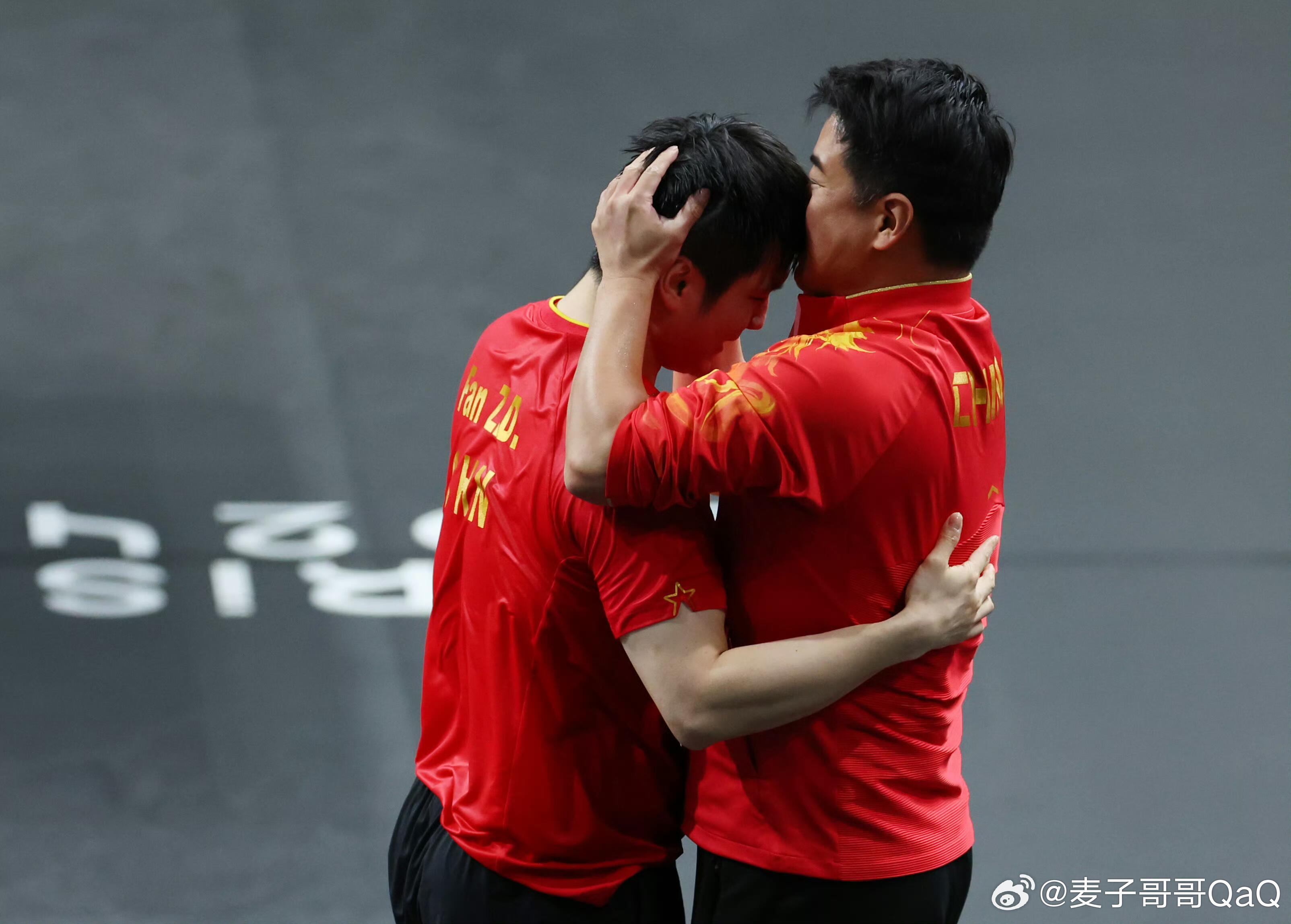 法国队鏖战中国队，樊振东状态火热